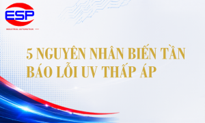 5 Nguyên nhân biến Tần Báo Lỗi UV Thấp Áp: Kiểm Tra Nguồn Vào, DC Bus Và Tụ Lọc