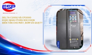 Delta C2000 Và CP2000 Khác Nhau Ở Đâu Khi Chọn Biến Tần Cho Máy, Bơm Và Quạt?