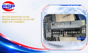 Motor Servo Delta Và Driver Servo Delta Có Thể Ghép Tùy Ý Không?