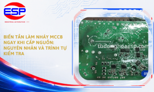 Biến tần làm nhảy MCCB ngay khi cấp nguồn: Nguyên nhân và trình tự kiểm tra