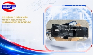 Tủ Điện PLC Điều Khiển Motor Servo Delta: Những Điểm Cần Đồng Bộ