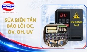 Sửa Biến Tần Báo Lỗi OC, OV, OH, UV: Nguyên Nhân Và Cách Xử Lý