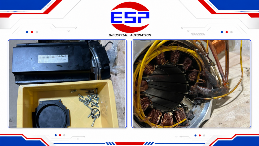Checklist sửa chữa model motor ACOPOS B&R