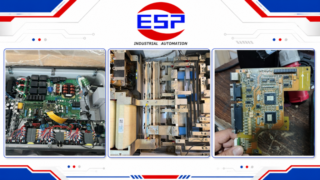 Quy trình kiểm tra board nguồn sửa servo Delta không sáng màn hình